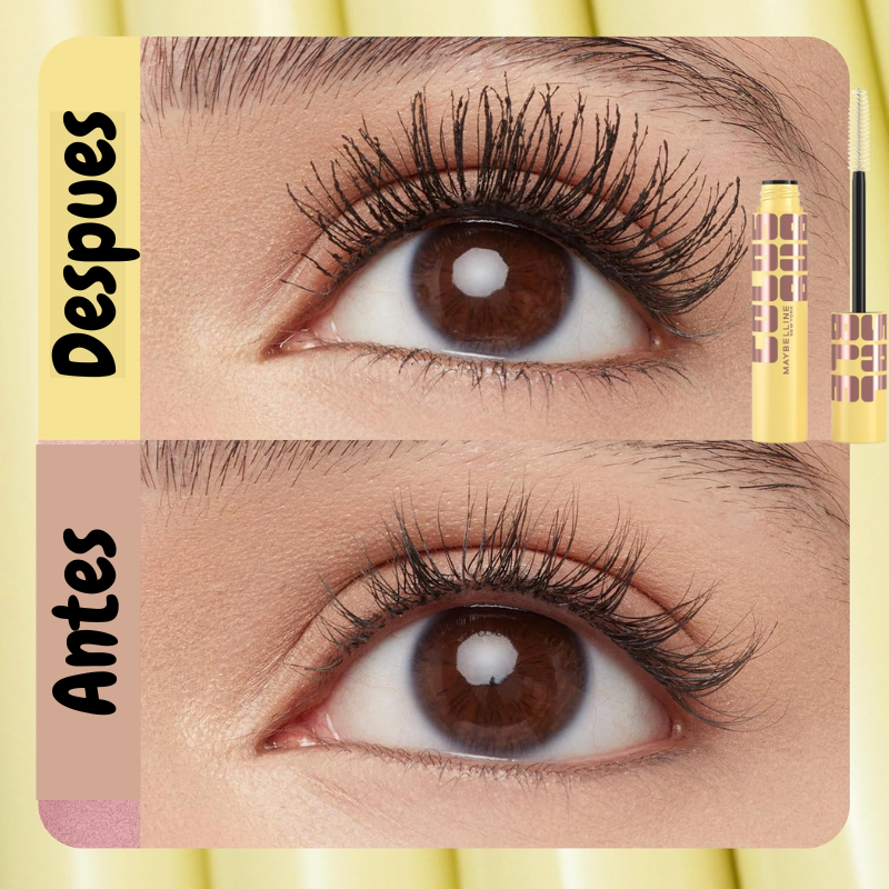 Máscara de pestañas - Longitud y volumen