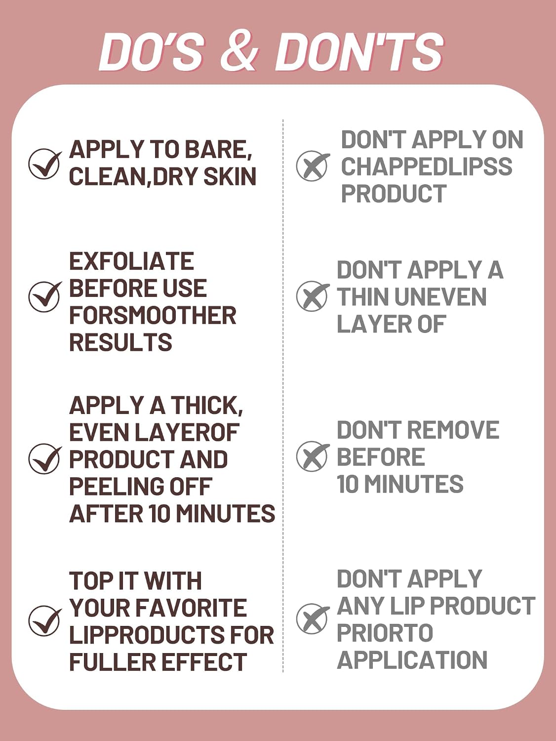 Tinta Para Labios - Labial y delineador